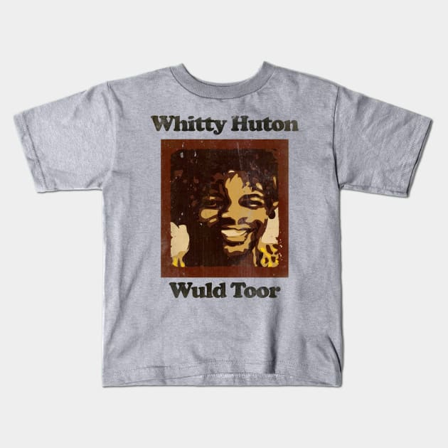 Retouch Whitty Hutton Kids T-Shirt by Fashion Sitejob